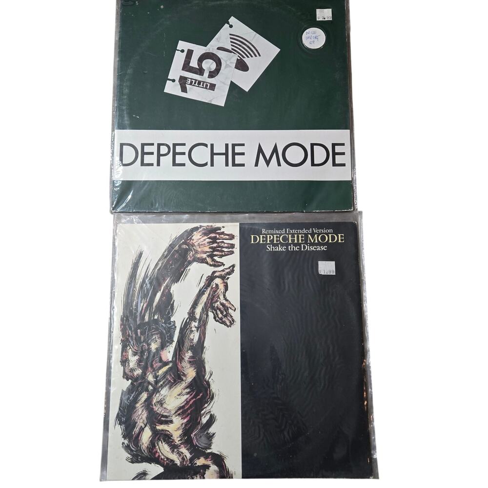 DEPECHE MODE VINYL LOT 🔥Rare vintage 80s synth-pop 12" vinyl lot